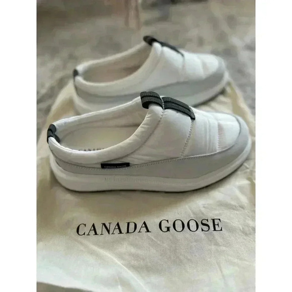 CANADA GOOSE Cypress Puffer Mule White - Women's Size 7 NEW NWT NWOB - Picture 5 of 6